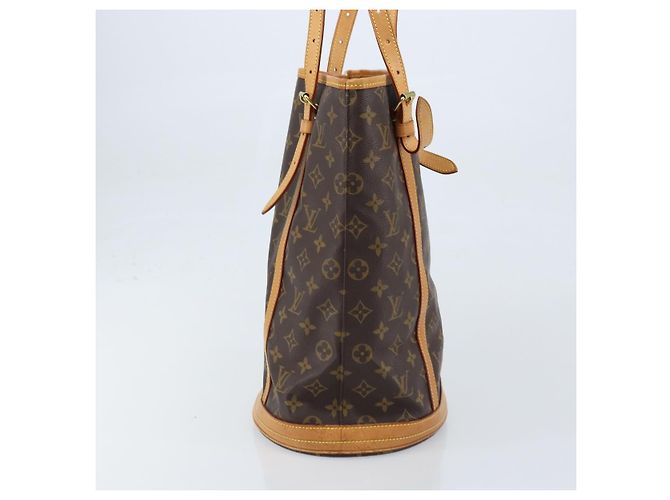 LOUIS VUITTON Borsa a Spalla Monogram Bucket GM M42236 LV Auth 173762 Monogramma - vista 3