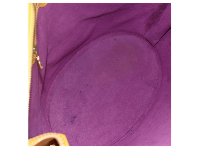 LOUIS VUITTON Borsa a Spalla Epi Saint Jacques Gialla M52269 Auth LNZ549 Giallo - vista 11
