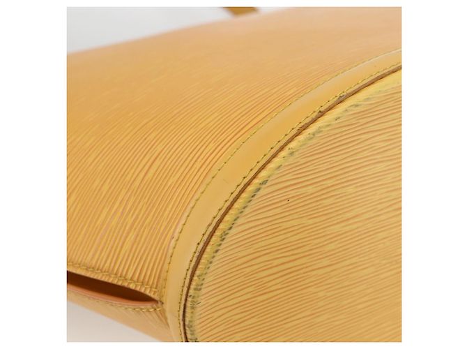 LOUIS VUITTON Borsa a Spalla Epi Saint Jacques Gialla M52269 Auth LNZ549 Giallo - vista 14