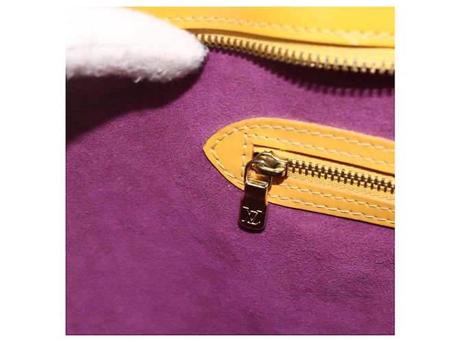 LOUIS VUITTON Borsa a Spalla Epi Saint Jacques Gialla M52269 Auth LNZ549 Giallo - vista 20