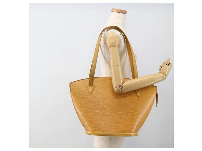 LOUIS VUITTON Borsa a Spalla Epi Saint Jacques Gialla M52269 Auth LNZ549 Giallo - vista 22