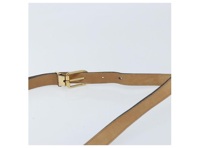 Borsa a spalla in tela a nido d'ape PVC nera e oro Christian Dior Auth ka2973 Nero D'oro - vista 8