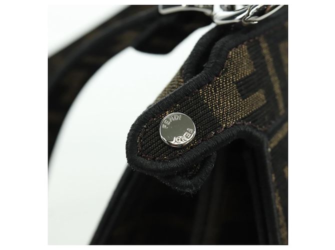 Borsa FENDI x FRGMT x POKMON Zucca Peek A Boo Dratini 2way Marrone Auth 167065SM - vista 25