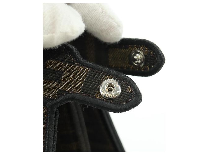 Borsa FENDI x FRGMT x POKMON Zucca Peek A Boo Dratini 2way Marrone Auth 167065SM - vista 9