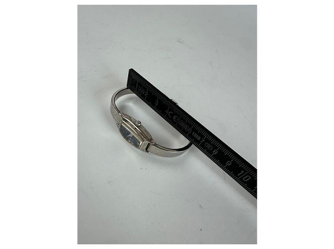 Balenciaga Vintage Quarz Stahl Uhr Silber - Ansicht 11