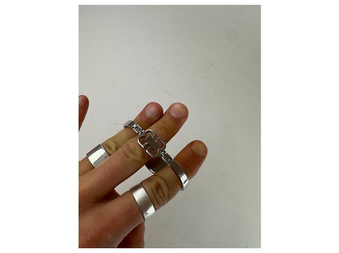 Balenciaga Vintage Quarz Stahl Uhr Silber - Ansicht 6