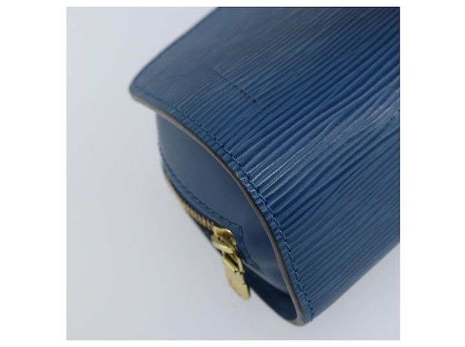 LOUIS VUITTON Pochette Dauphine PM Epi Blu M48445 LV Auth ep13675 - vista 14