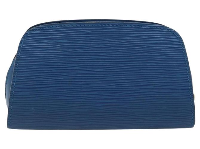 LOUIS VUITTON Pochette Dauphine PM Epi Blu M48445 LV Auth ep13675 - vista 2