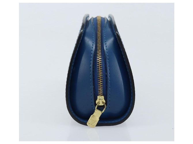 LOUIS VUITTON Pochette Dauphine PM Epi Blu M48445 LV Auth ep13675 - vista 4