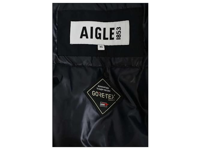 Aigle Chaqueta acolchada negra Negro - vista 5
