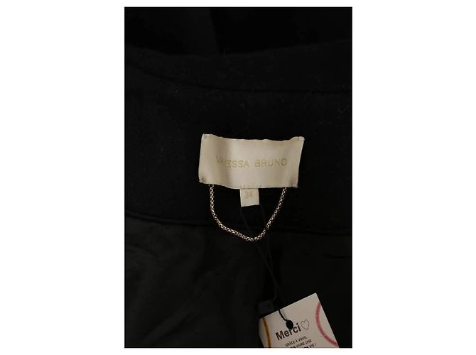 Vanessa Bruno Cappotto nero - vista 5