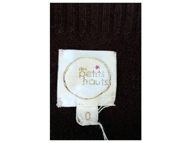 Des Petits Hauts Vestido de Lana Burdeos - vista 7