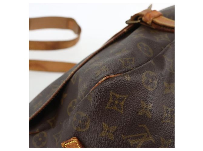 LOUIS VUITTON Borsa a Spalla Monogram Saumur 35 M42254 LV Auth ka2882 Monogramma - vista 15