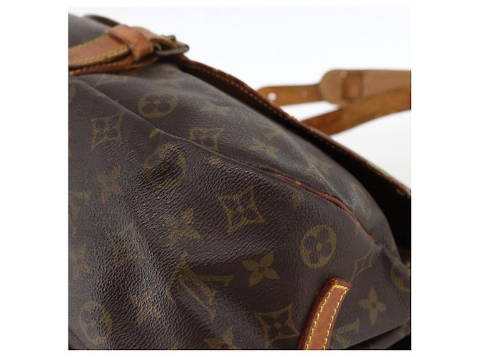 LOUIS VUITTON Borsa a Spalla Monogram Saumur 35 M42254 LV Auth ka2882 Monogramma - vista 16