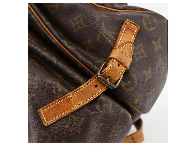LOUIS VUITTON Borsa a Spalla Monogram Saumur 35 M42254 LV Auth ka2882 Monogramma - vista 18