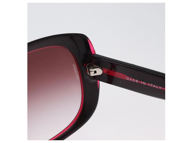 Gafas de sol CHANEL COCO Mark de plástico Rojo 5183-A CC Auth BA11304 Roja - vista 9