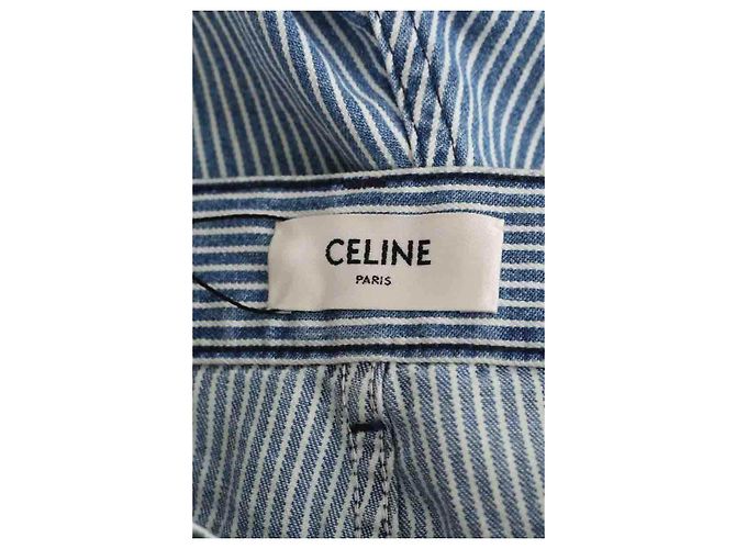 Céline Mini short azul - vista 4