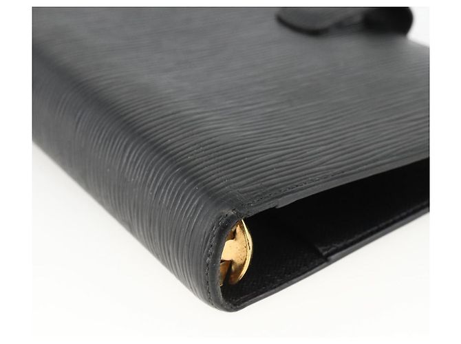 COPERTINA AGENDA MM LOUIS VUITTON Epi Nera R20042 LV Auth BA11325 - vista 14