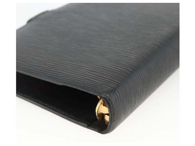 COPERTINA AGENDA MM LOUIS VUITTON Epi Nera R20042 LV Auth BA11325 - vista 15