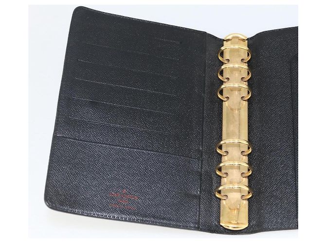 COPERTINA AGENDA MM LOUIS VUITTON Epi Nera R20042 LV Auth BA11325 - vista 18