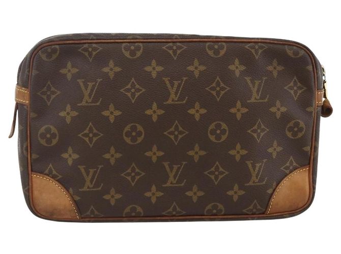 LOUIS VUITTON Clutch Compiegne 28 M51845 LV Auth ka2849 Monogramma - vista 2