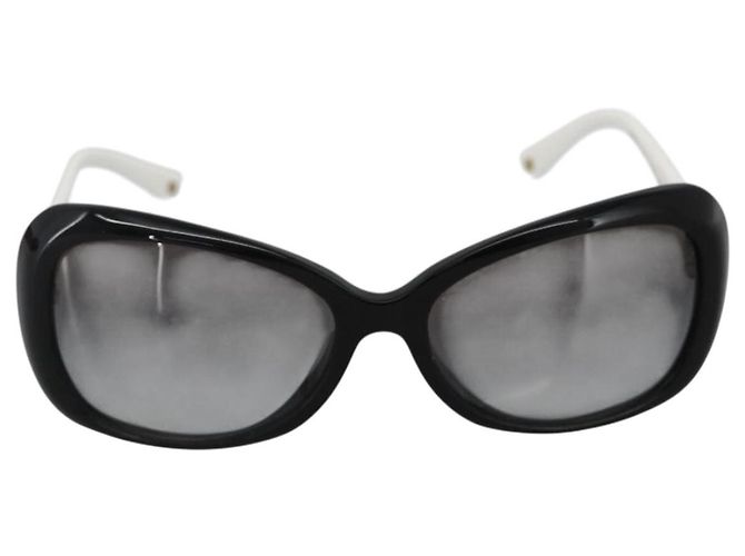 Gafas de sol GUCCI de plástico Negro Blanco Auth bs33727 - vista 2