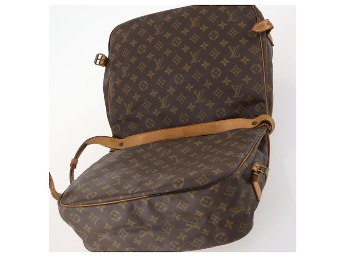 LOUIS VUITTON Borsa a Spalla Monogram Saumur 35 M42254 LV Auth bs33561 Monogramma - vista 20