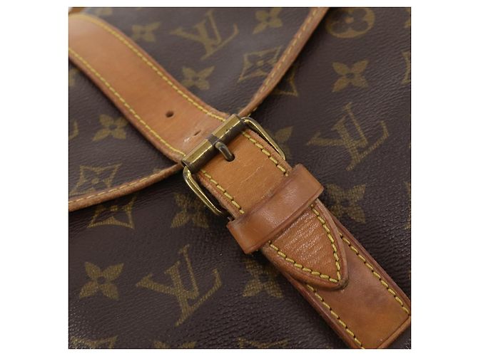 LOUIS VUITTON Borsa a Spalla Monogram Saumur 35 M42254 LV Auth bs33561 Monogramma - vista 22