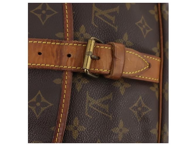 LOUIS VUITTON Borsa a Spalla Monogram Saumur 35 M42254 LV Auth bs33561 Monogramma - vista 27