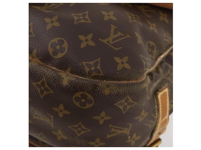 LOUIS VUITTON Bolso de Hombro Monogram Saumur 35 M42254 LV Auth 172676 Monograma - vista 15