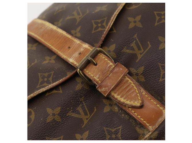 LOUIS VUITTON Bolso de Hombro Monogram Saumur 35 M42254 LV Auth 172676 Monograma - vista 22