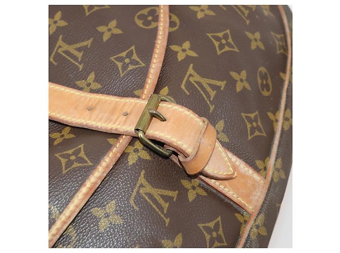 LOUIS VUITTON Bolso de Hombro Monogram Saumur 35 M42254 LV Auth 172676 Monograma - vista 27