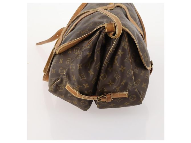 LOUIS VUITTON Bolso de Hombro Monogram Saumur 35 M42254 LV Auth 172676 Monograma - vista 3
