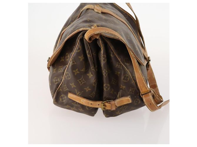 LOUIS VUITTON Bolso de Hombro Monogram Saumur 35 M42254 LV Auth 172676 Monograma - vista 4