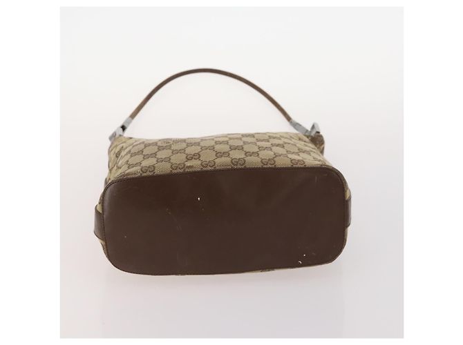 GUCCI GG Supreme GG Canvas Handtasche PVC Canvas 2 Set Navy Beige Auth fm5165 Marineblau - Ansicht 7