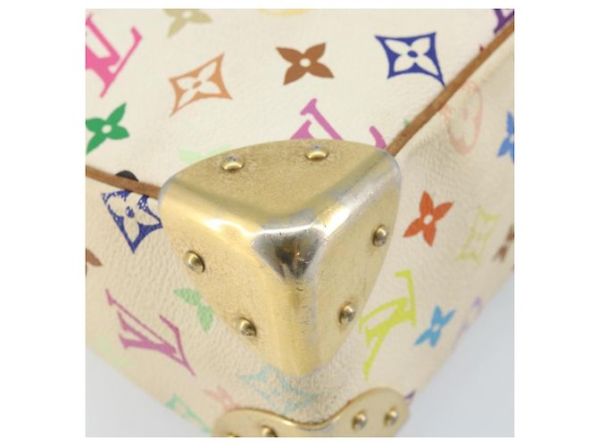 LOUIS VUITTON Monogramm Multicolor Boulogne Tasche Weiß M92660 LV Auth BA10879 - Ansicht 14