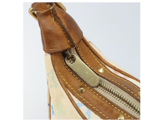 LOUIS VUITTON Monogramm Multicolor Boulogne Tasche Weiß M92660 LV Auth BA10879 - Ansicht 18