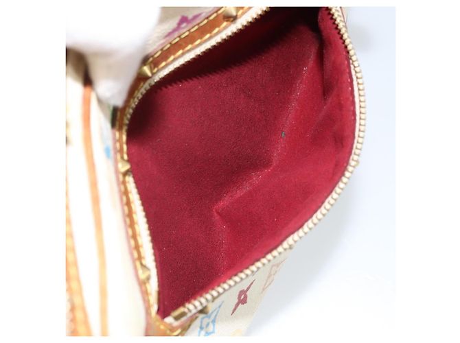 LOUIS VUITTON Monogramm Multicolor Boulogne Tasche Weiß M92660 LV Auth BA10879 - Ansicht 23