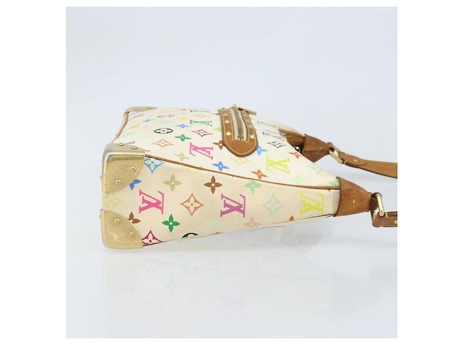 LOUIS VUITTON Monogramm Multicolor Boulogne Tasche Weiß M92660 LV Auth BA10879 - Ansicht 3