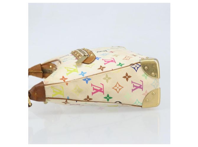 LOUIS VUITTON Monogramm Multicolor Boulogne Tasche Weiß M92660 LV Auth BA10879 - Ansicht 4
