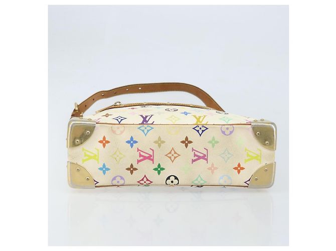 LOUIS VUITTON Monogramm Multicolor Boulogne Tasche Weiß M92660 LV Auth BA10879 - Ansicht 5