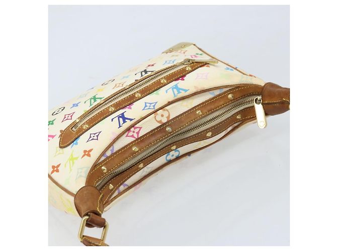LOUIS VUITTON Monogramm Multicolor Boulogne Tasche Weiß M92660 LV Auth BA10879 - Ansicht 6