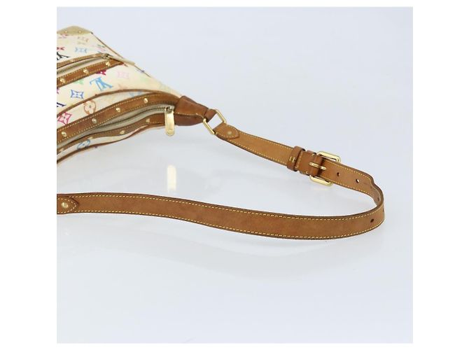 LOUIS VUITTON Monogramm Multicolor Boulogne Tasche Weiß M92660 LV Auth BA10879 - Ansicht 7