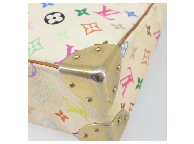 LOUIS VUITTON Monogramm Multicolor Boulogne Tasche Weiß M92660 LV Auth BA10879 - Ansicht 9