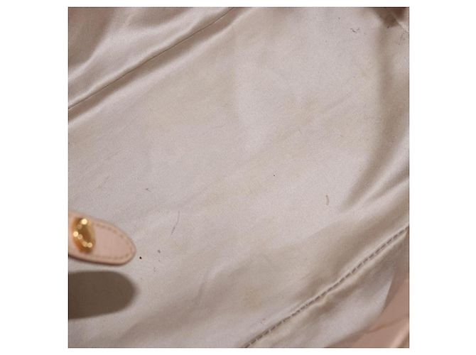 Borsa a mano Miu Miu in pelle 2 in 1 rosa oro Auth ka2936 D'oro - vista 10