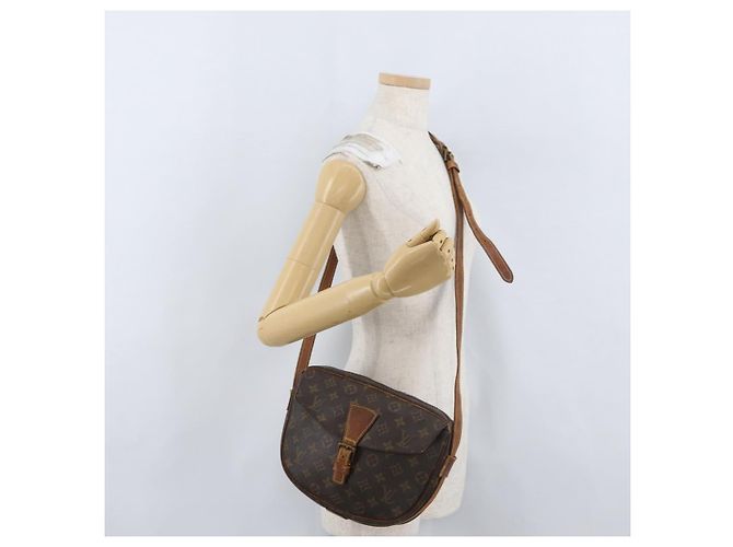 LOUIS VUITTON Borsa a Spalla Monogram Jeune Fille GM M51225 LV Auth LNZ985 Monogramma - vista 24
