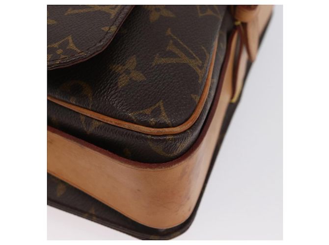 LOUIS VUITTON Borsa a Spalla Monogram Cartouchiere GM M51252 LV Auth fm5193 Monogramma - vista 14