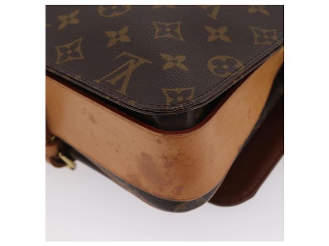 LOUIS VUITTON Borsa a Spalla Monogram Cartouchiere GM M51252 LV Auth fm5193 Monogramma - vista 17