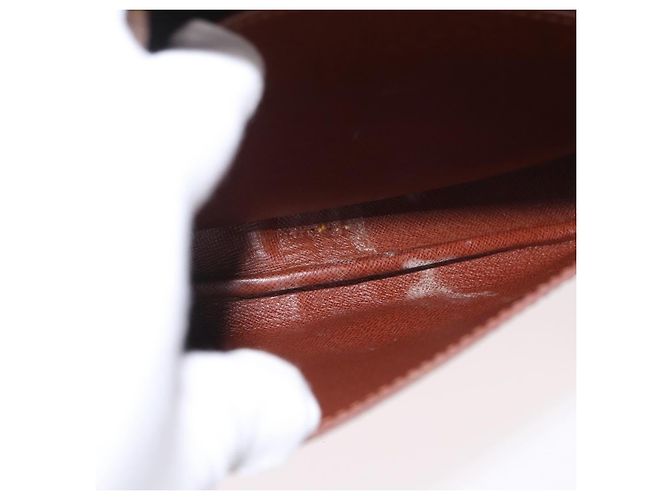 LOUIS VUITTON Borsa a Spalla Monogram Cartouchiere GM M51252 LV Auth fm5193 Monogramma - vista 23