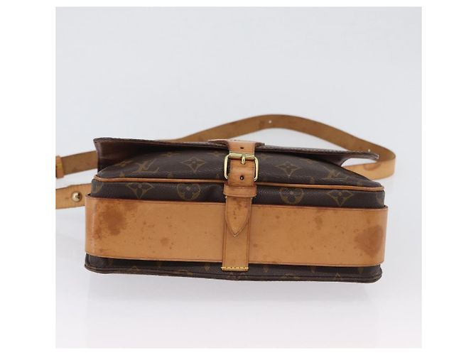 LOUIS VUITTON Borsa a Spalla Monogram Cartouchiere GM M51252 LV Auth fm5193 Monogramma - vista 5